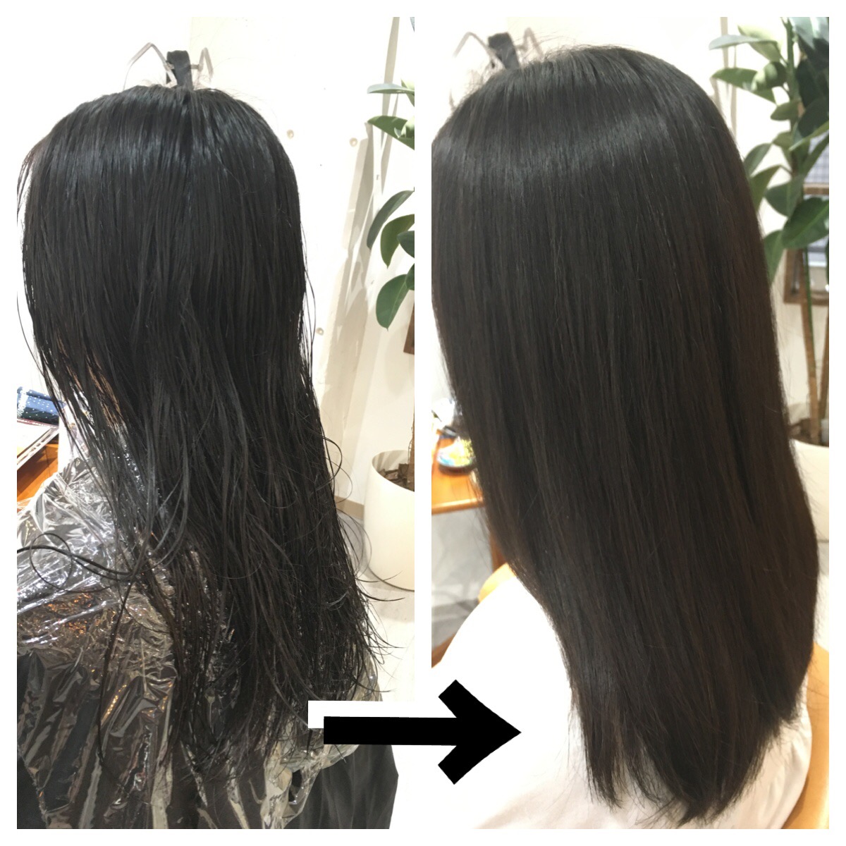 ポワポワ 大きくうねってしまう髪の毛をストレートトリートメント ストトリ で扱いやすく Ikoi Relax Hair Room