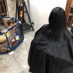 [埼玉 志木]休みの日に妻の髪の毛のメンテナンス